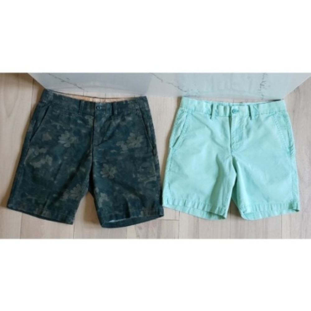Mens Shorts‎ Bundle Size 30 Gap Wrangler AE Cargo Chino Camo Summer Lot 7Pc - Picture 6 of 16